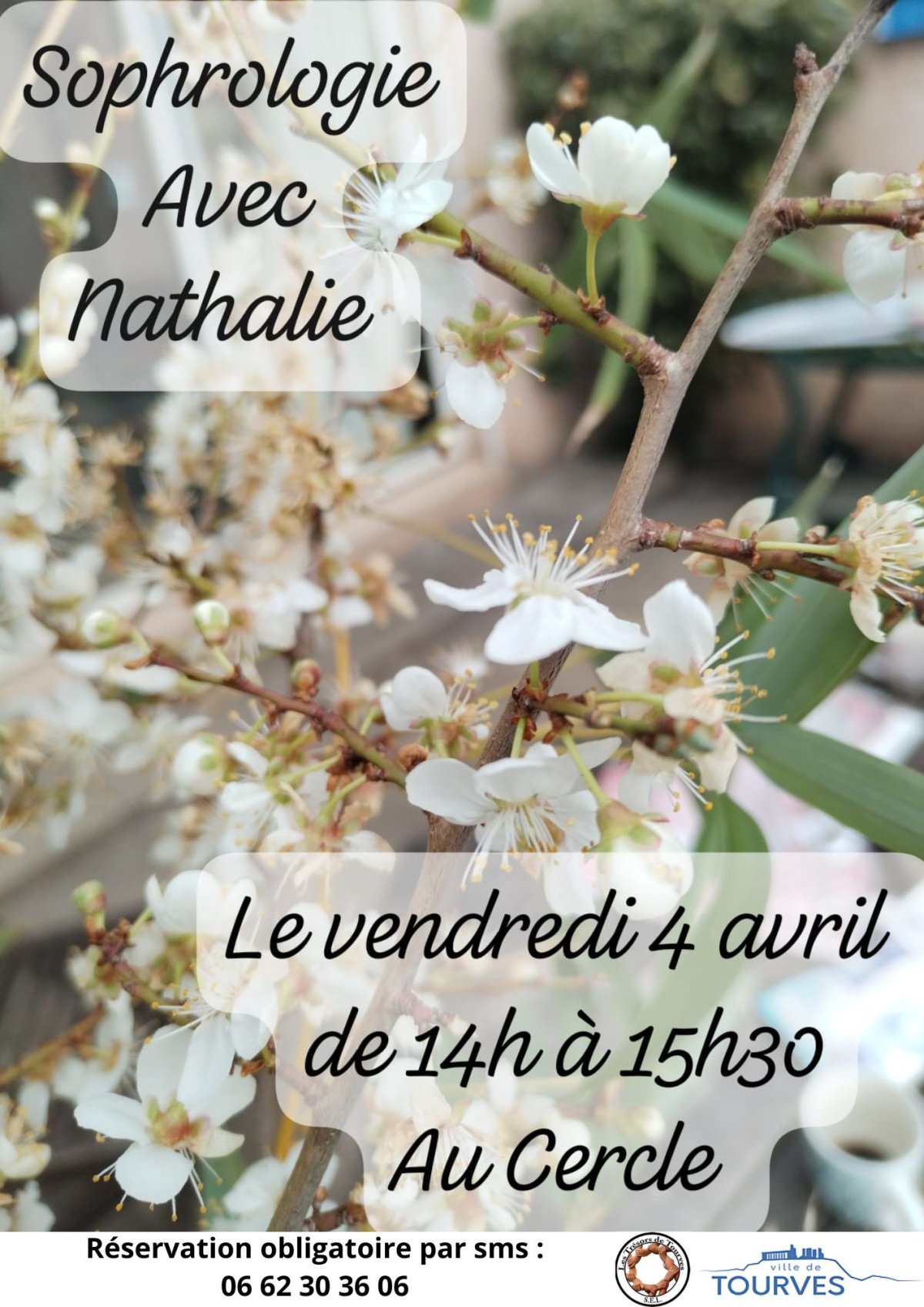 Séance de sophrologie : vendredi 4 avril au Cercle à Tourves